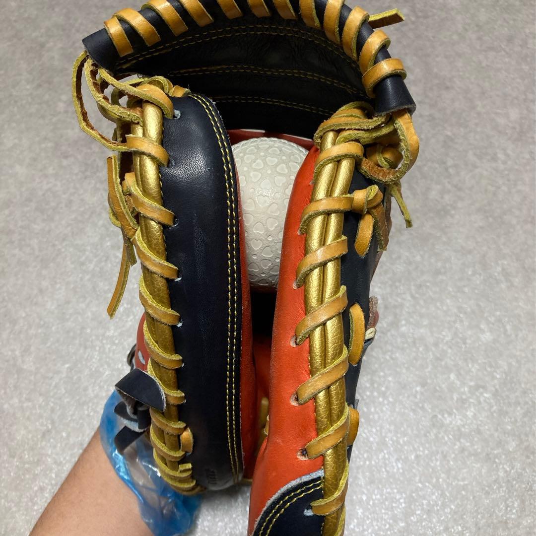 ウィルソン ワナビーヒーロー 一般 大人用 軟式 野球 キャッチャーミット 良品