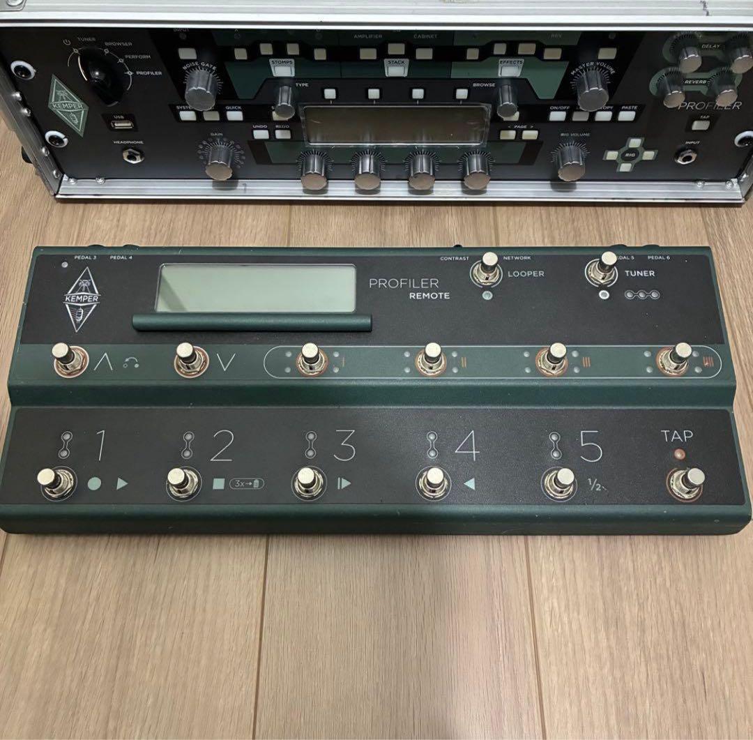 kemper profiler power rack +remort アンプ搭載