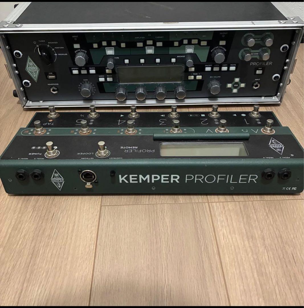 kemper profiler power rack +remort アンプ搭載