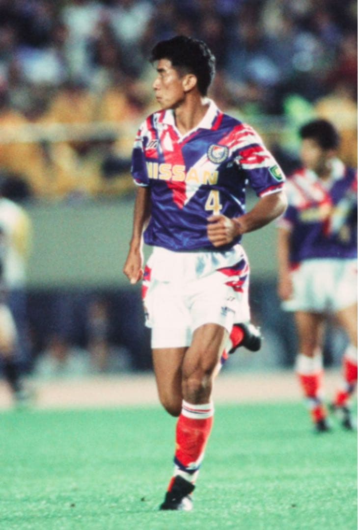 井原正巳サイン入りユニホーム　マリノス　1993-1994 ホーム