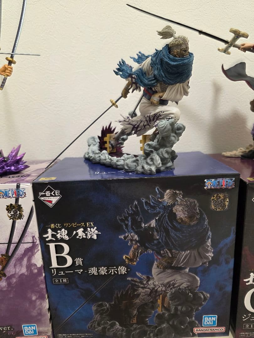 【開封品】一番くじ ワンピース EX 士魂ノ系譜 B賞C賞 ラストワン賞セット