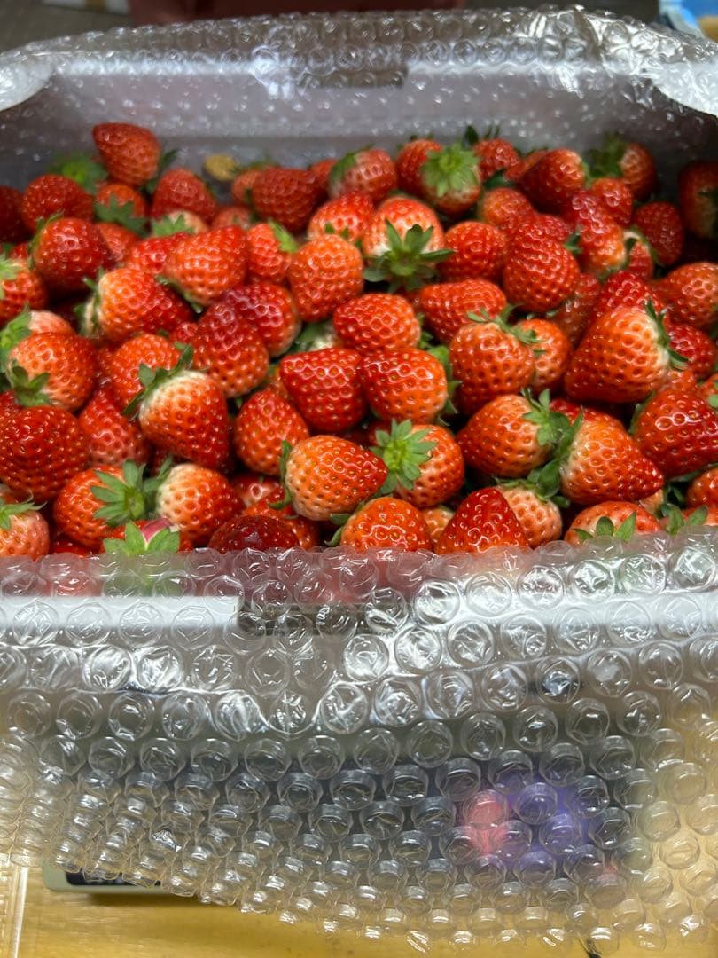 佐賀県産　大容量小粒いちご2kg