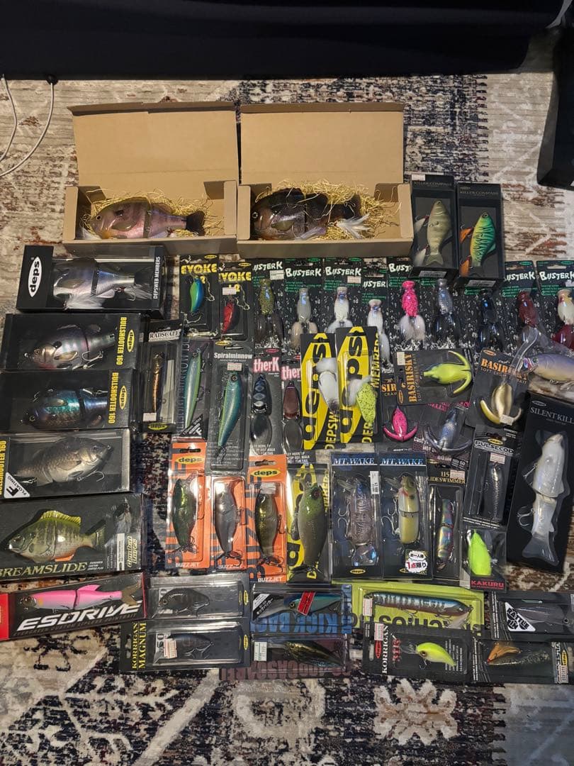 デプス ビッグベイトルアーセット 単体販売します