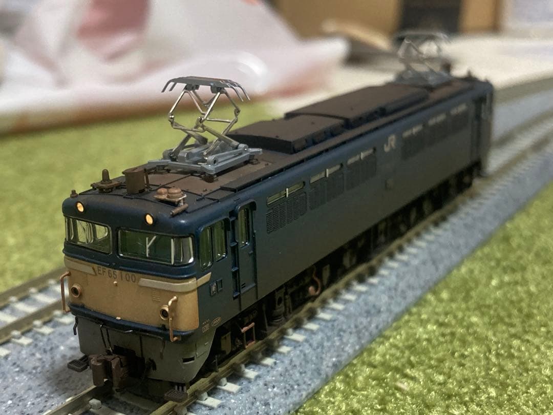 TOMIX EF65 100号機　ウェザリング等加工品