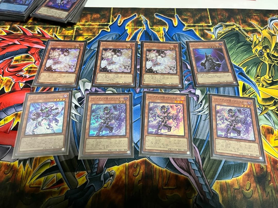 遊戯王　MALICEデッキサイドあり WCQ•White Rabbitスリーブ付