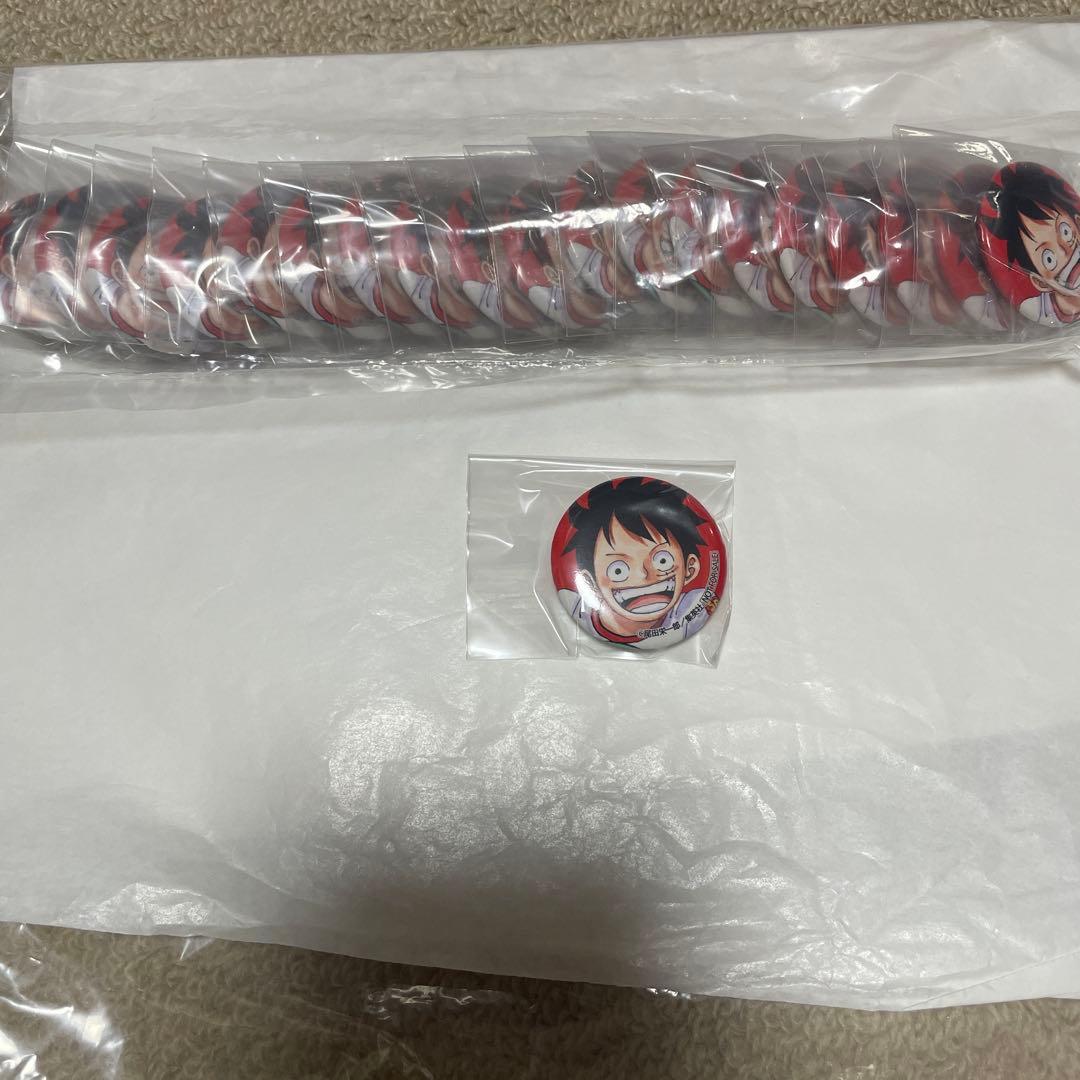 ワンピース　非売品　缶バッチ　20個