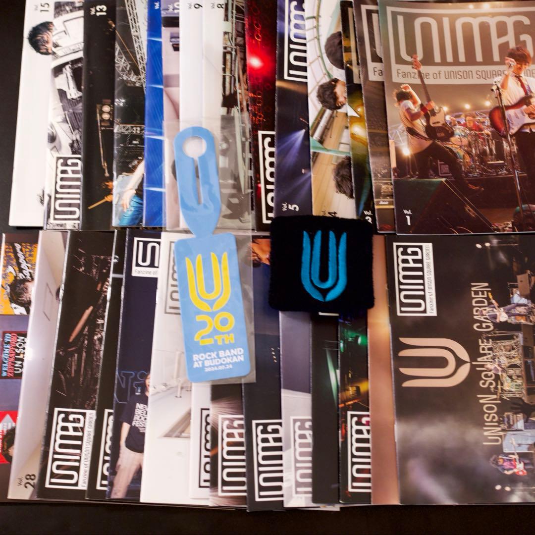 UNIMAG 会報 全巻 1〜31 + リストバンド + ラゲージタグ