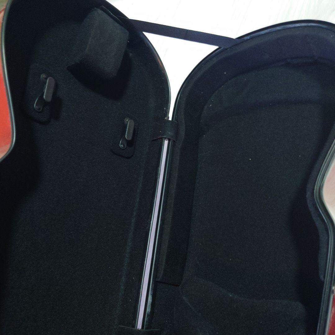 J.W.Eastman イーストマン バイオリン ケース レッド 4/4サイズ