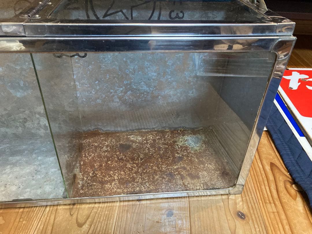 昭和レトロ　駄菓子屋 ブリキケース ガラスディスプレイTAMAHASHI⑤