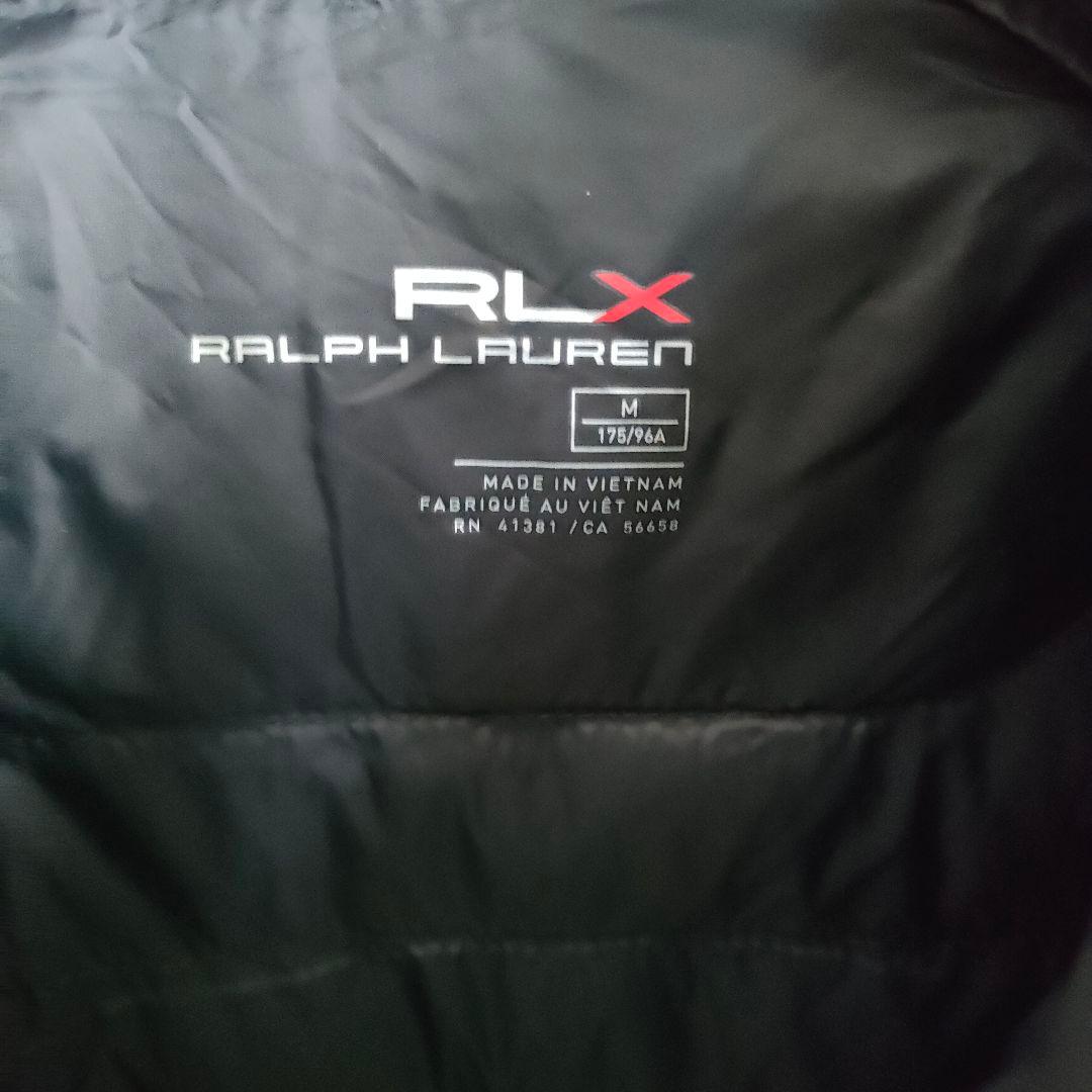 【美品】RLX RALPH LAUREN 中綿 ジャケット M 黒 軽量 f