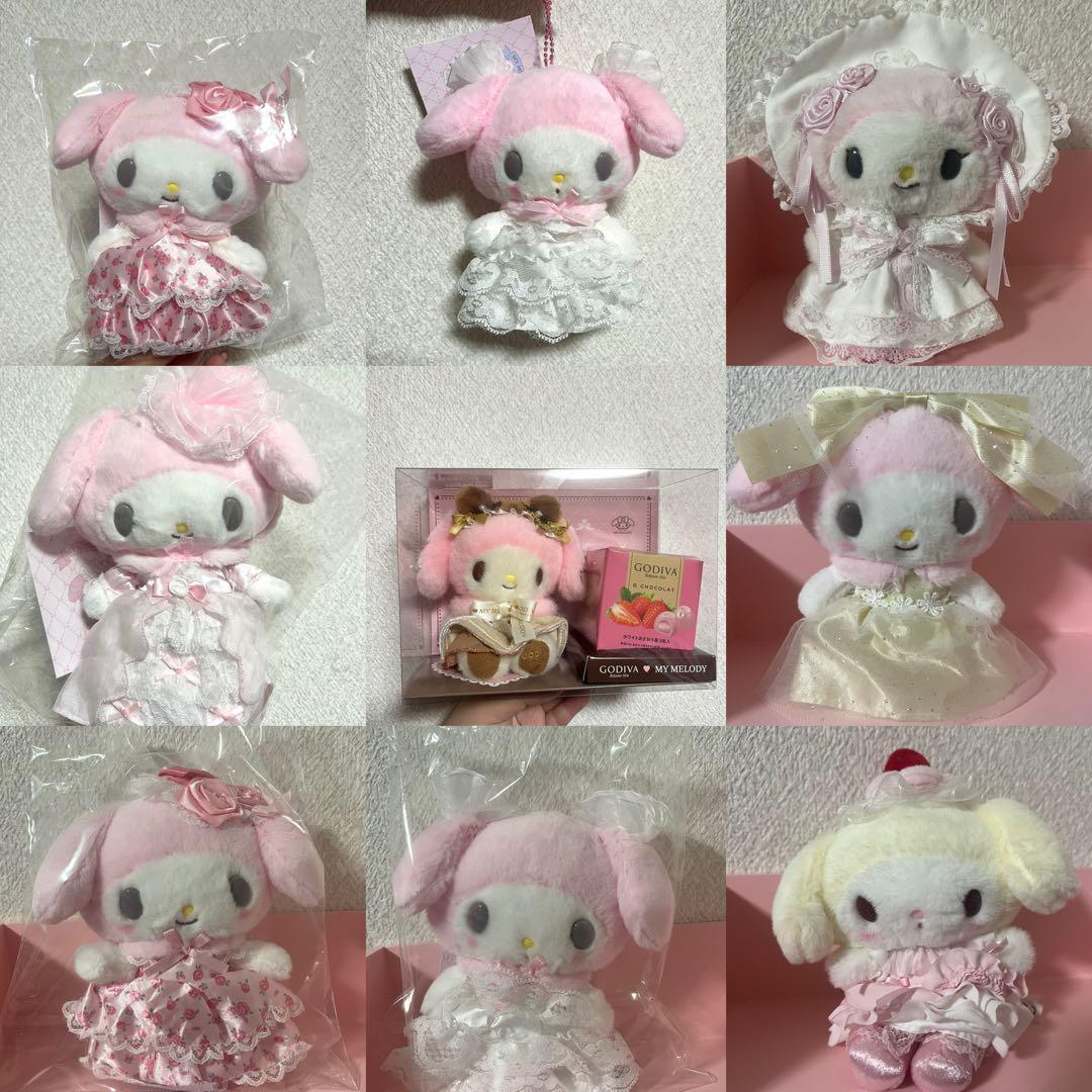 【新品・タグ付き多数】マイメロディ ぬいぐるみ まとめ売り 人気モデル多数