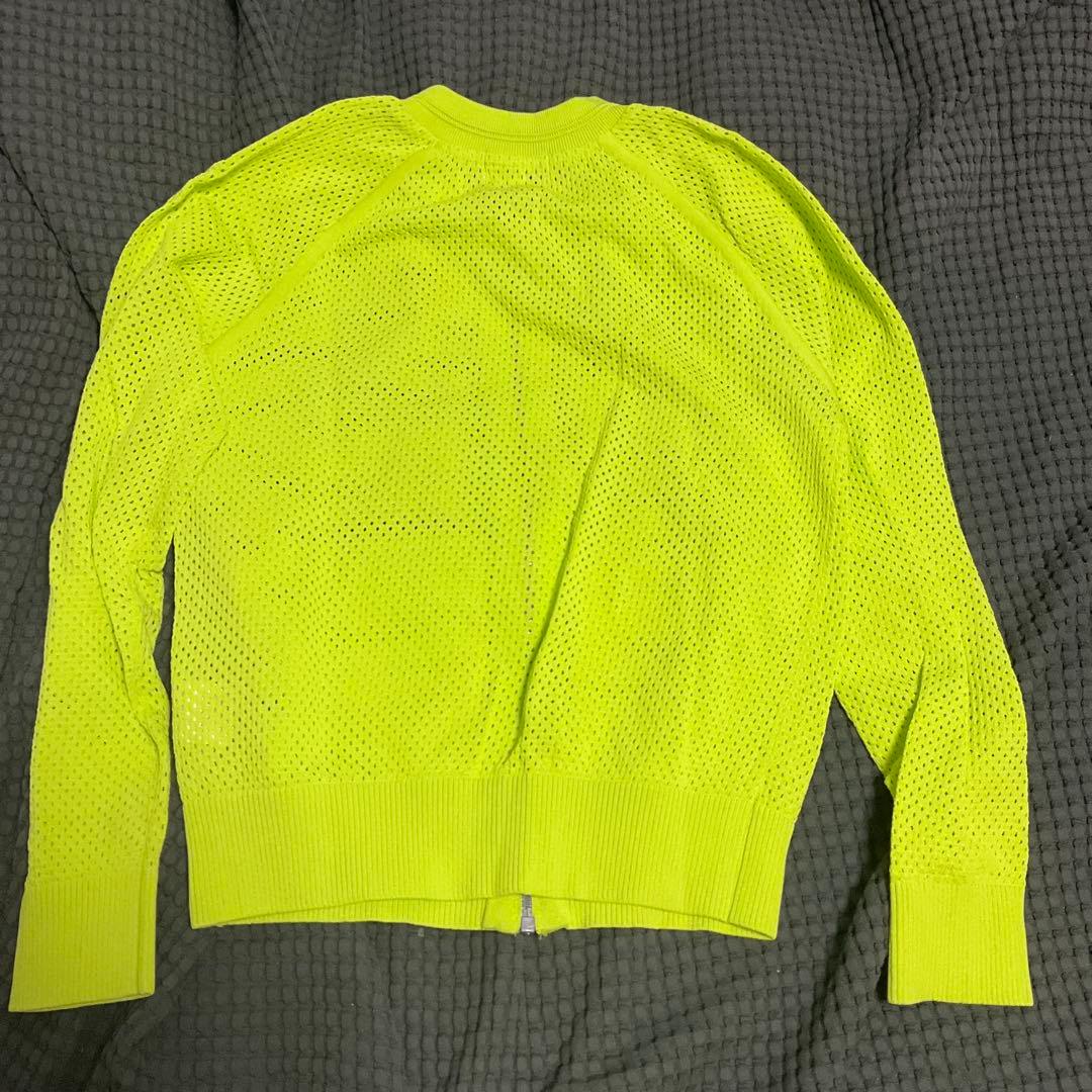 ANEW 蛍光イエローメッシュジャケット S