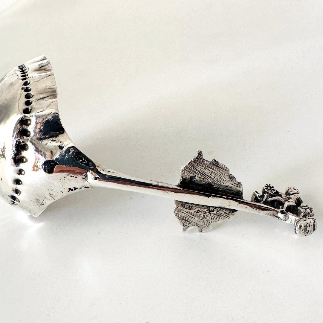 ★1989年代 英国★純銀製/キャディー/スプーン/イギリス/925/ロンドン