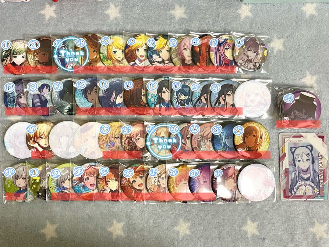 【バラ売り可】プロセカ 缶バッジ まとめ売り