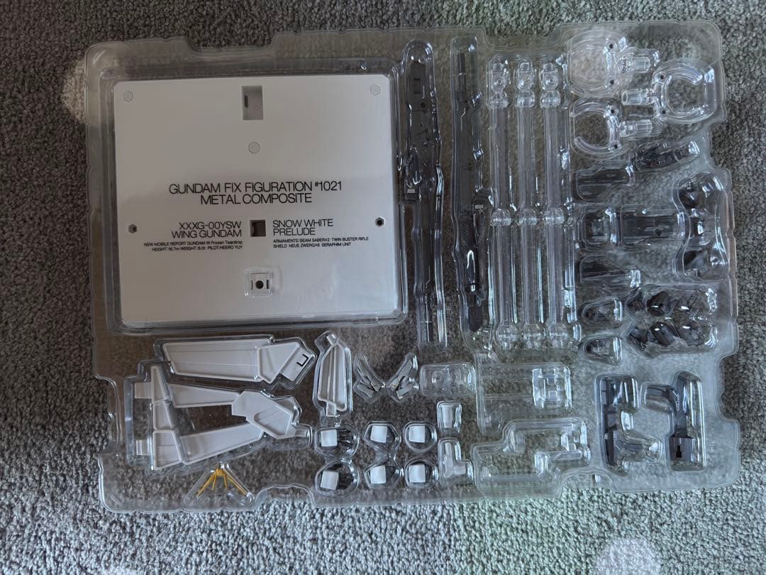 L COMPOSITE ウイングガンダム スノーホワイトプレリュード