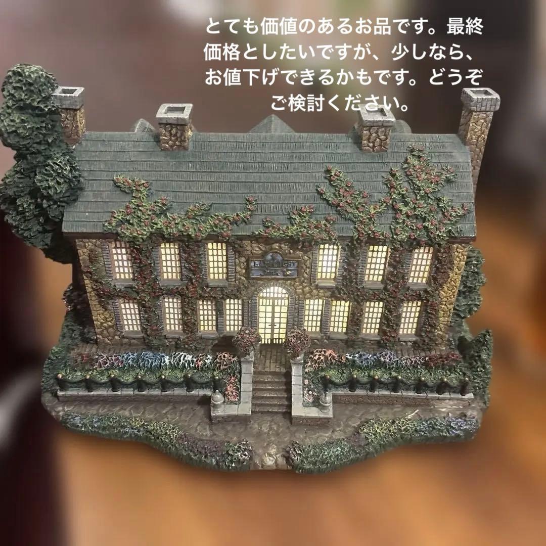 トーマスキンケード氏監修のジオラマ。英国の会議堂