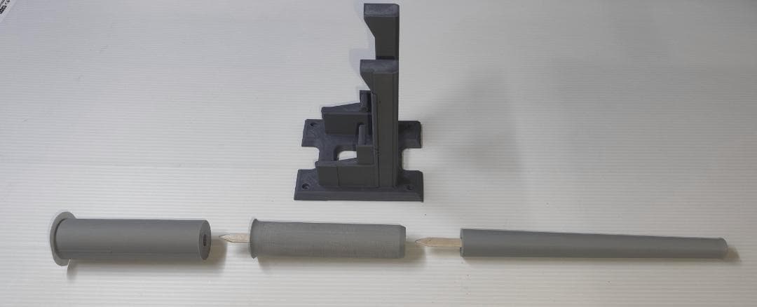 戦艦大和　46cm主砲組み立てキット(1/48スケール)　右砲