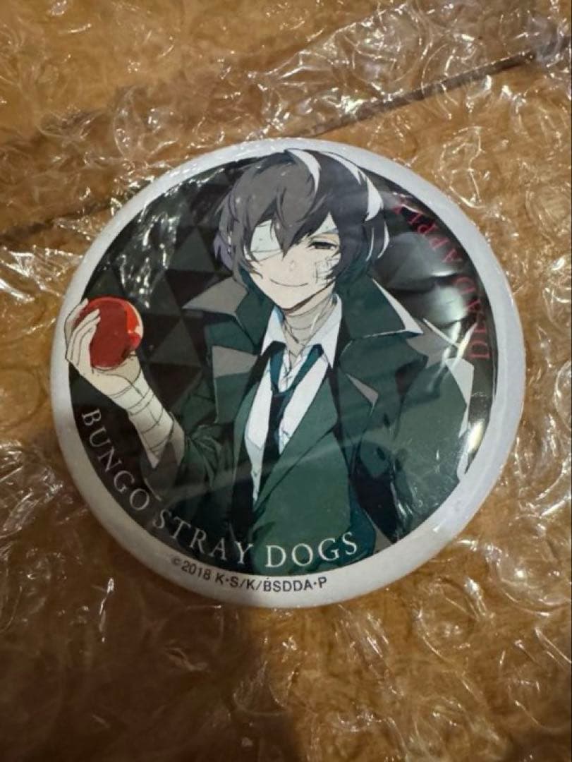 文スト 映画 DEAD APPLE 入場特典 缶バッジ 原作絵 太宰治