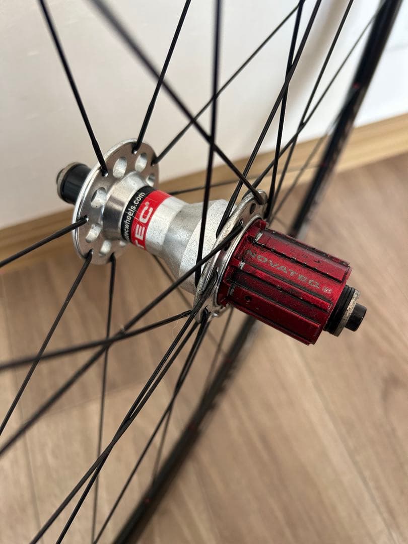NOVATEC ロードバイクホイールセット 前後