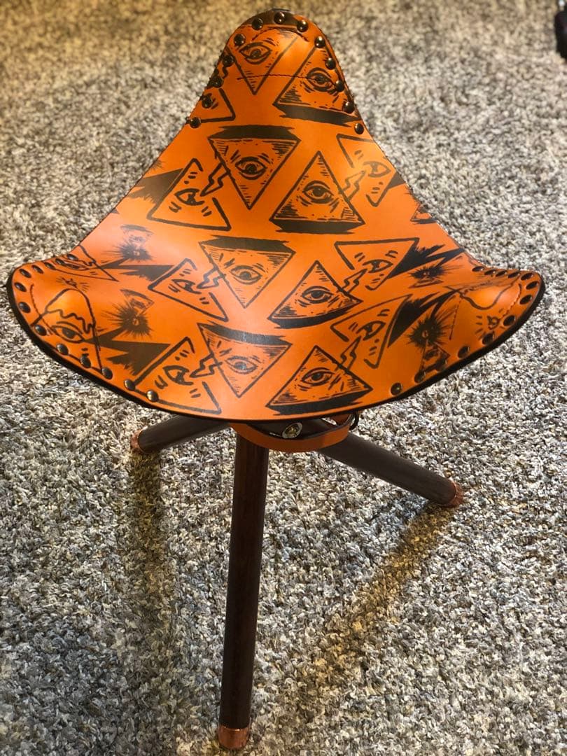 GRINDLODGE × Boab leather worksハンティングチェア