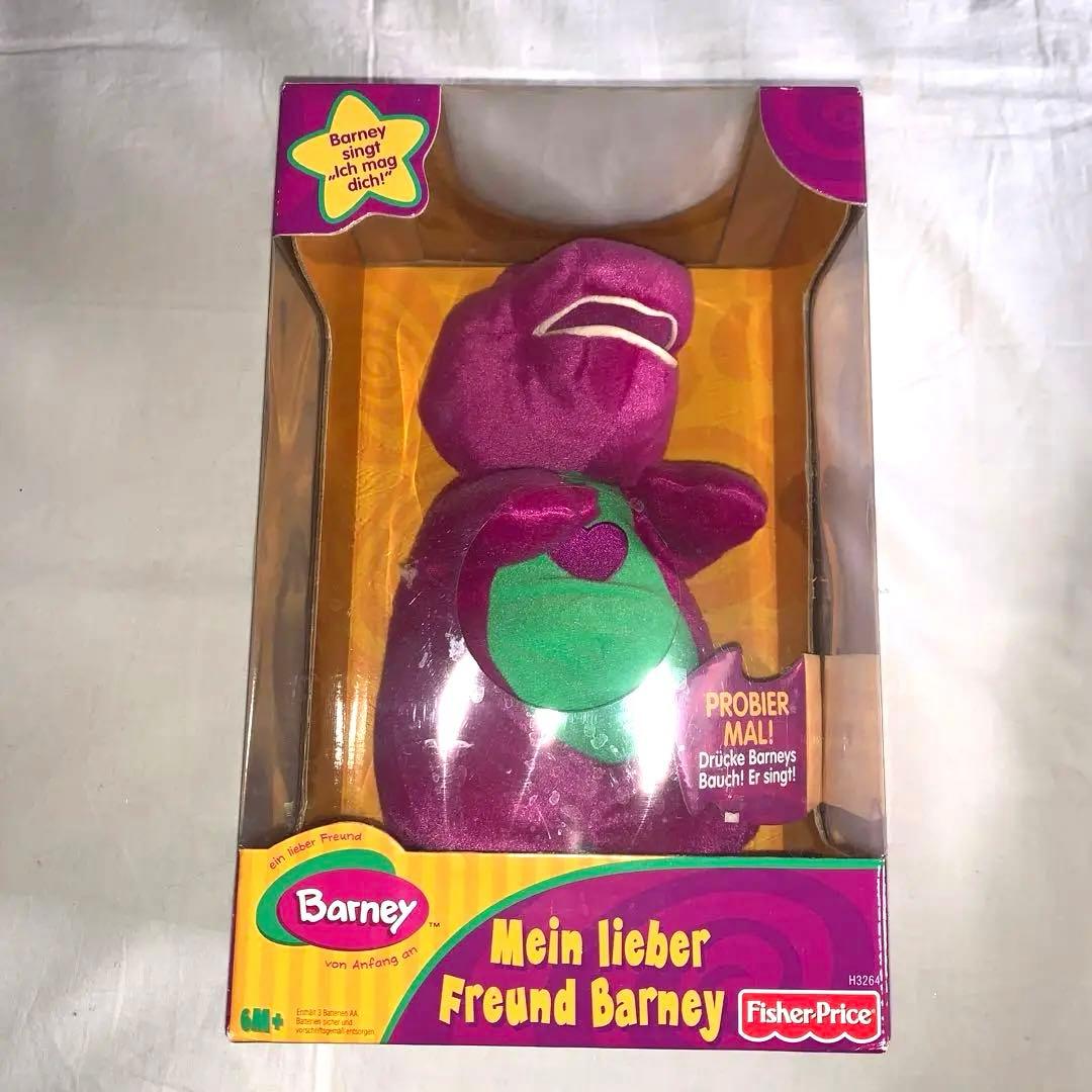 Barney バーニー 歌うぬいぐるみ 箱入り　人形