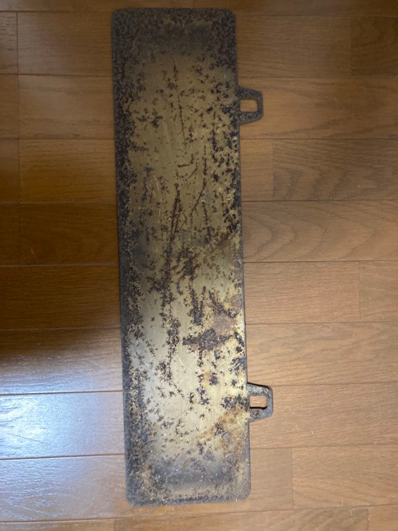 当時物　JR岩徳線　行先板　琺瑯看板　駅　電車昭和レトロ　鉄道