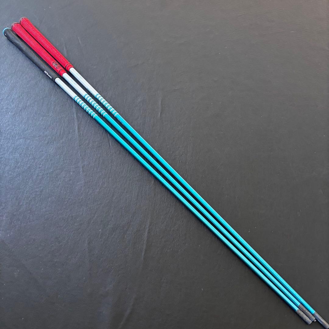 未使用に近いゴルフクラブシャフトTOURツアーAD GP6S X　3本セット