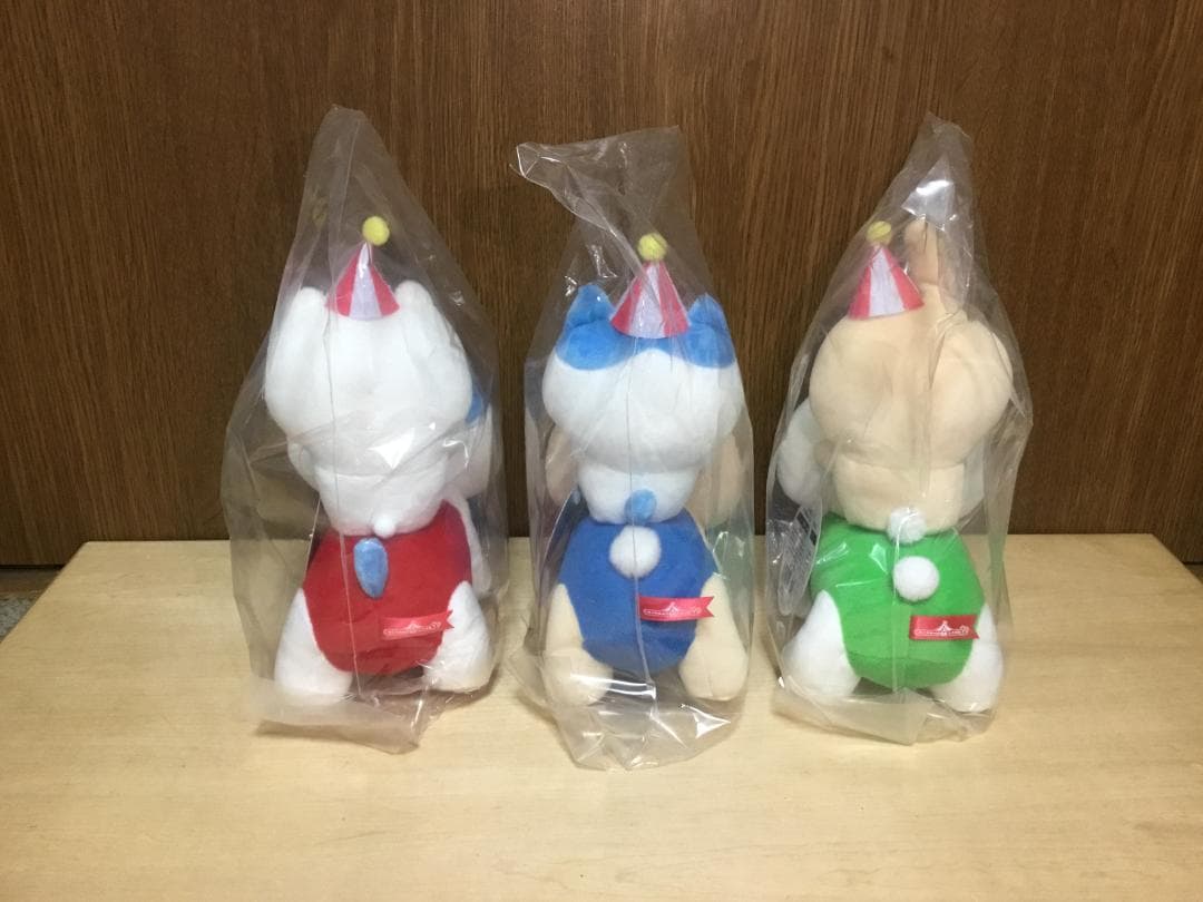 ちいかわらんど　ぴーぽぽぬいぐるみ　ちいかわ　ハチワレ　うさぎ　３点