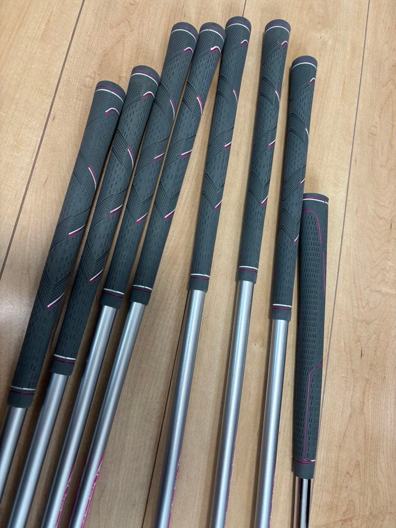 美品　送料込　afectoレディース用ゴルフクラブセット　初心者キャディバッグ付