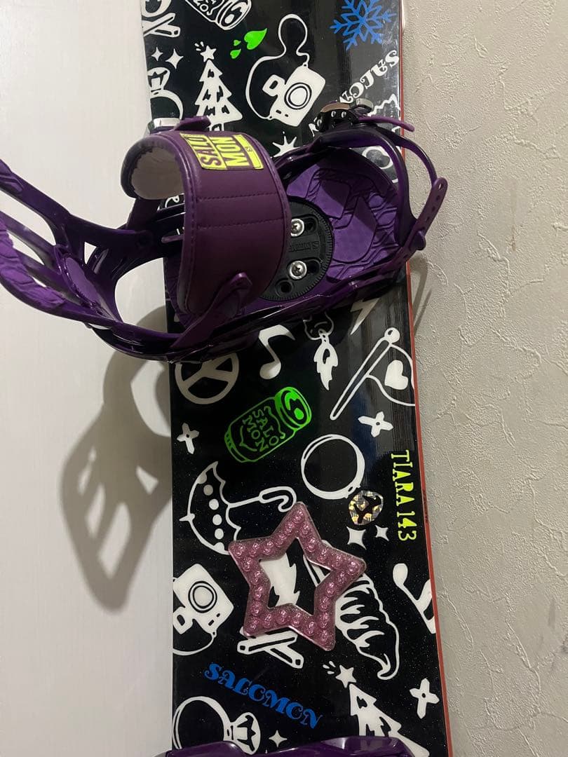 軽量！上手くなるボード！Salomon TIARA 143cm サロモンバイン