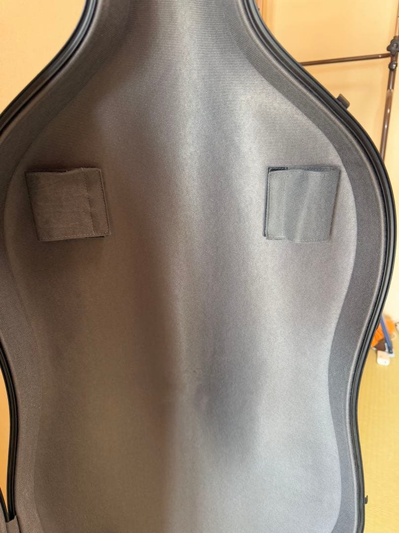 東洋プリュームファイバー　チェロハードケース　4/4 ライトピンク