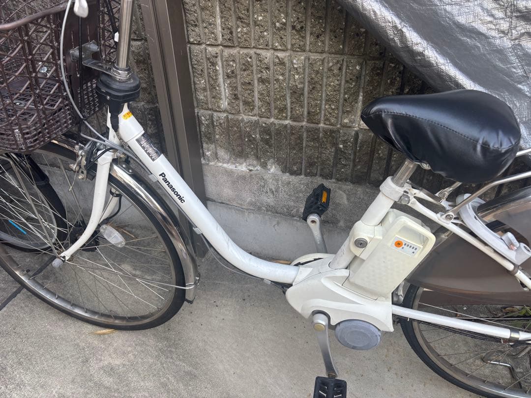Panasonic電動自転車 ホワイト 26インチ