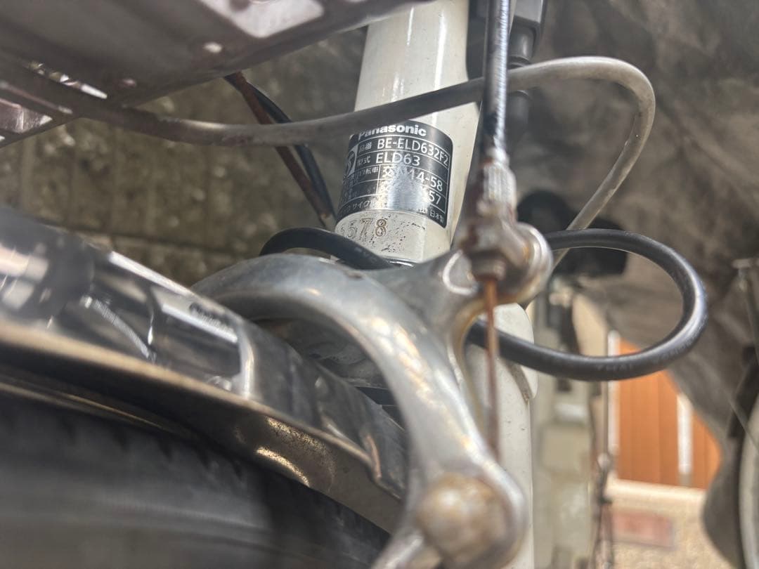 Panasonic電動自転車 ホワイト 26インチ