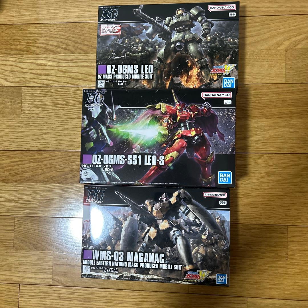 HGガンプラまとめ売り7点セット