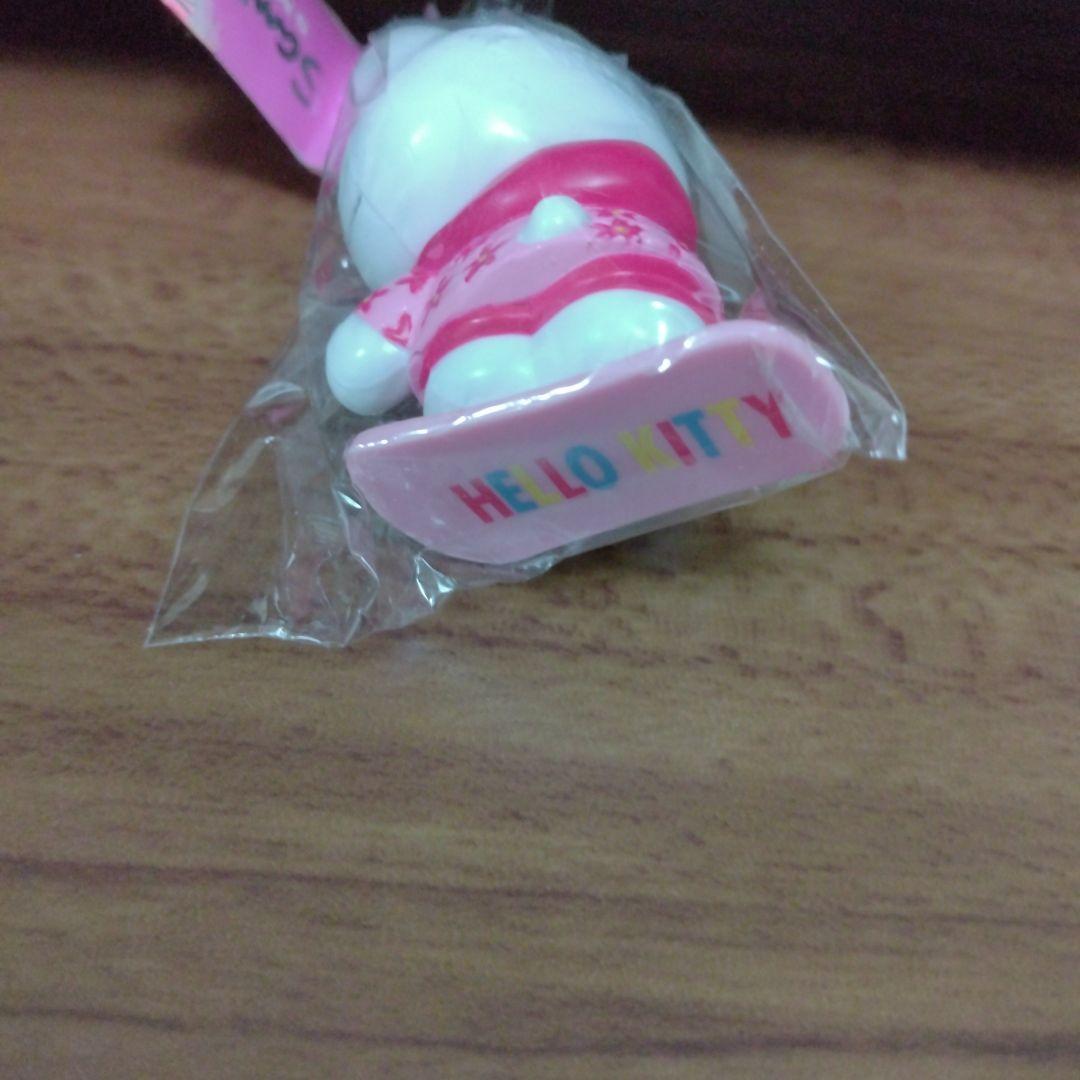レア　ハローキティ　スノーボード　美品　キーホルダー　SANRIO　当時物