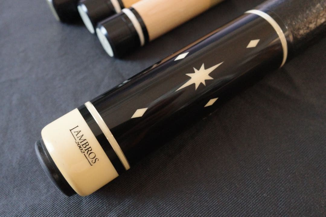 Lambros cue ランブロス キュー 4剣 カスタムキュー 2002