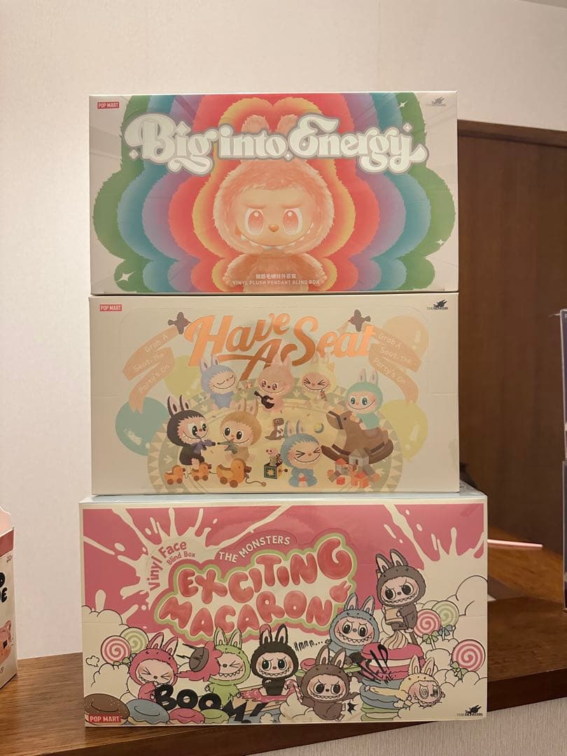 正規品THE MONSTERS LABUBUぬいぐるみ ３アソートセット