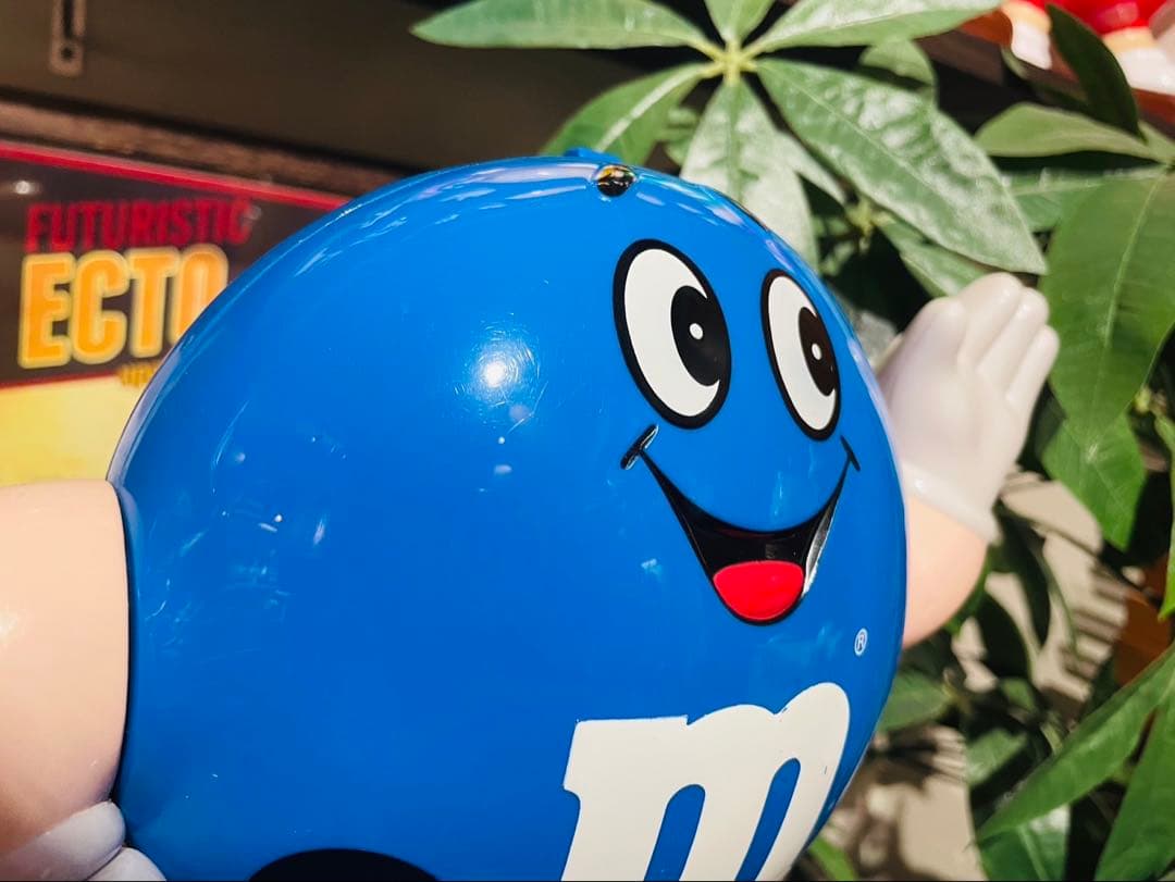 ★超激レア★ M&M's エムアンドエムズ ディスペンサー 青