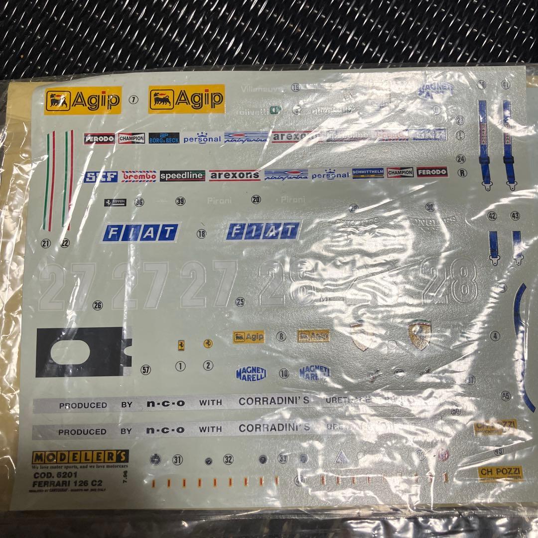Ferrari 126 C2 1/20 車　プラモデル