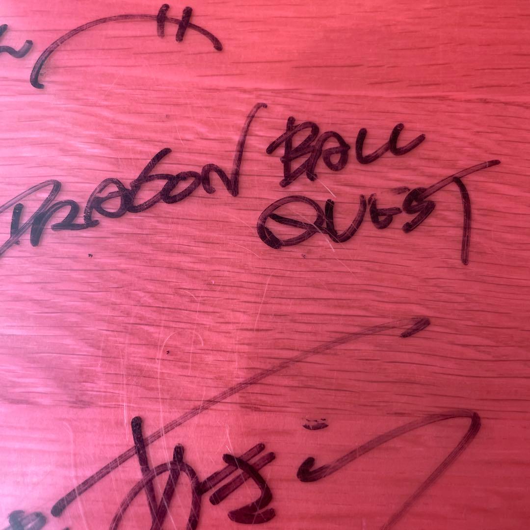 鳥山明 サイン入り下敷き　値下げ