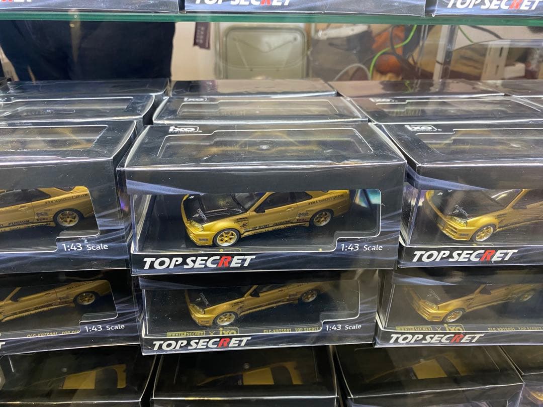 東京オートサロン限定TOP SECRET R34 Gold1/43 1台