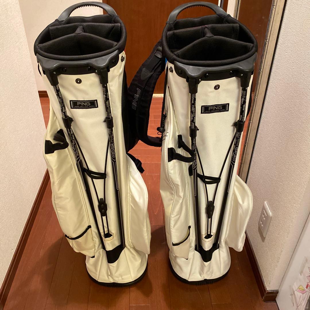 PING スタンドキャディバック2個セット美品❗️単品売りも可能。