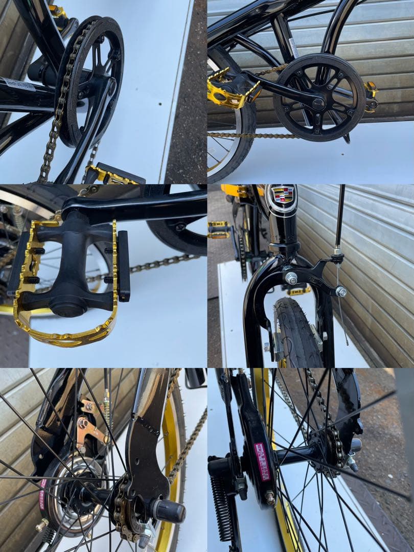 Caltierra 折りたたみ自転車 ブラック　20インチ