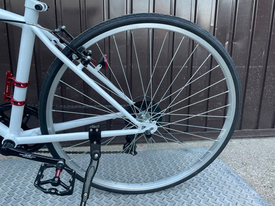 【大阪市引き取り限定】MUGEN シティサイクル ホワイト中古