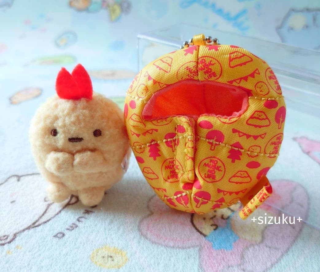 【レア・２点】すみっコぐらし えびふらいのしっぽ 寝袋 タワレコ ぬいぐるみ