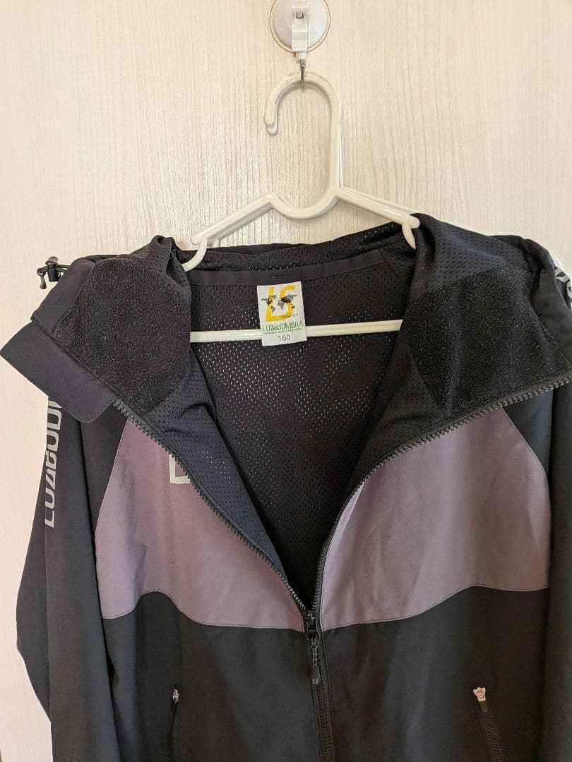 LUZeSOMBRA Jr ストレッチタフタメッシュジャケット/パンツ160