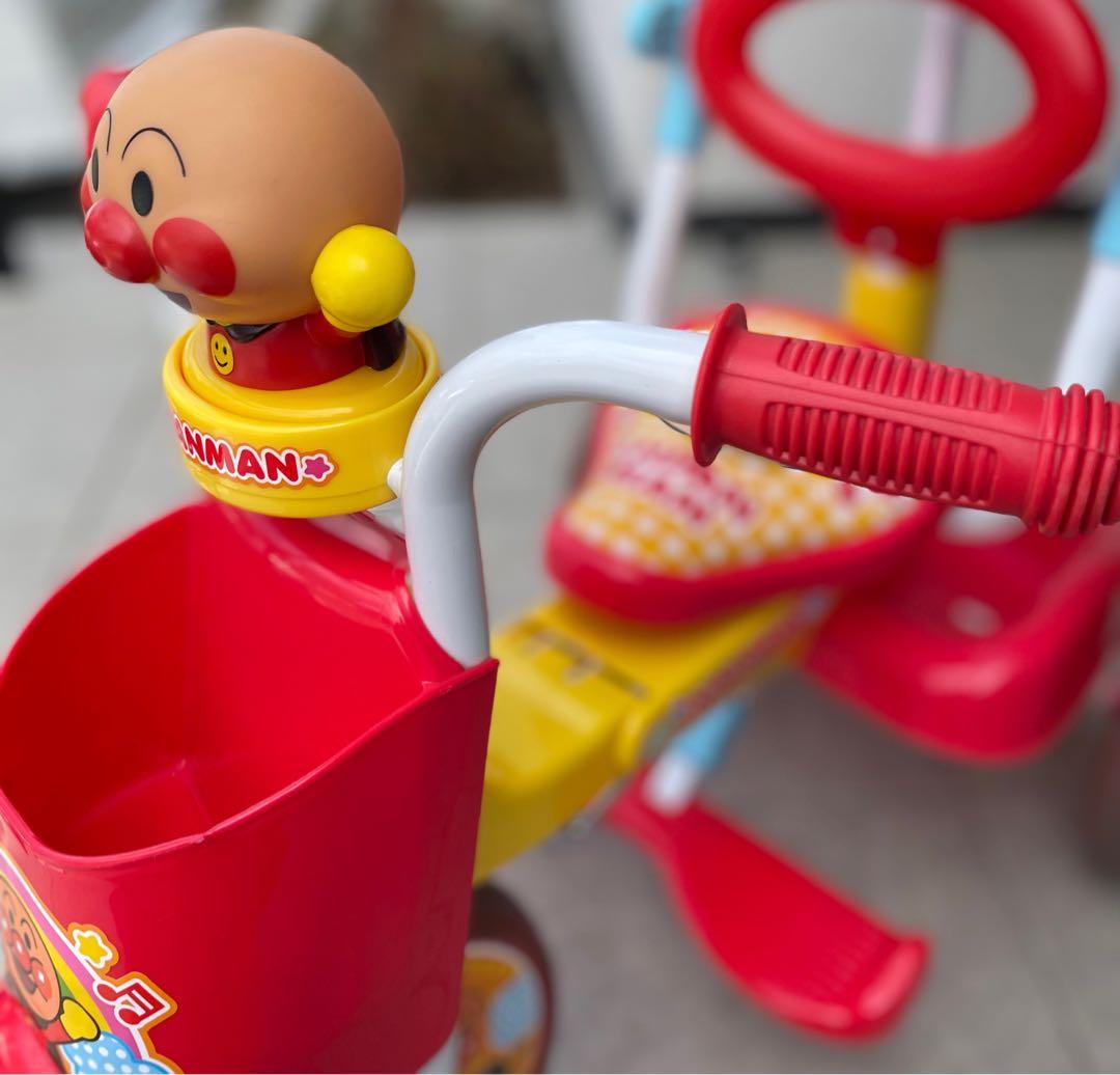 ナナ♥︎それいけ！アンパンマン オールインワンUPII 折りたたみ 三輪車