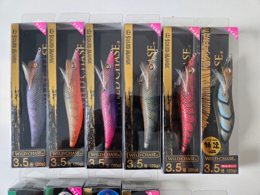 WILD CHASE エギ 3.5号・2.5号・3.0号　12本セット