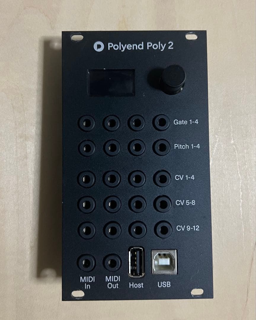 Polyend Poly2 MIDI to CV/Gate コンバーター