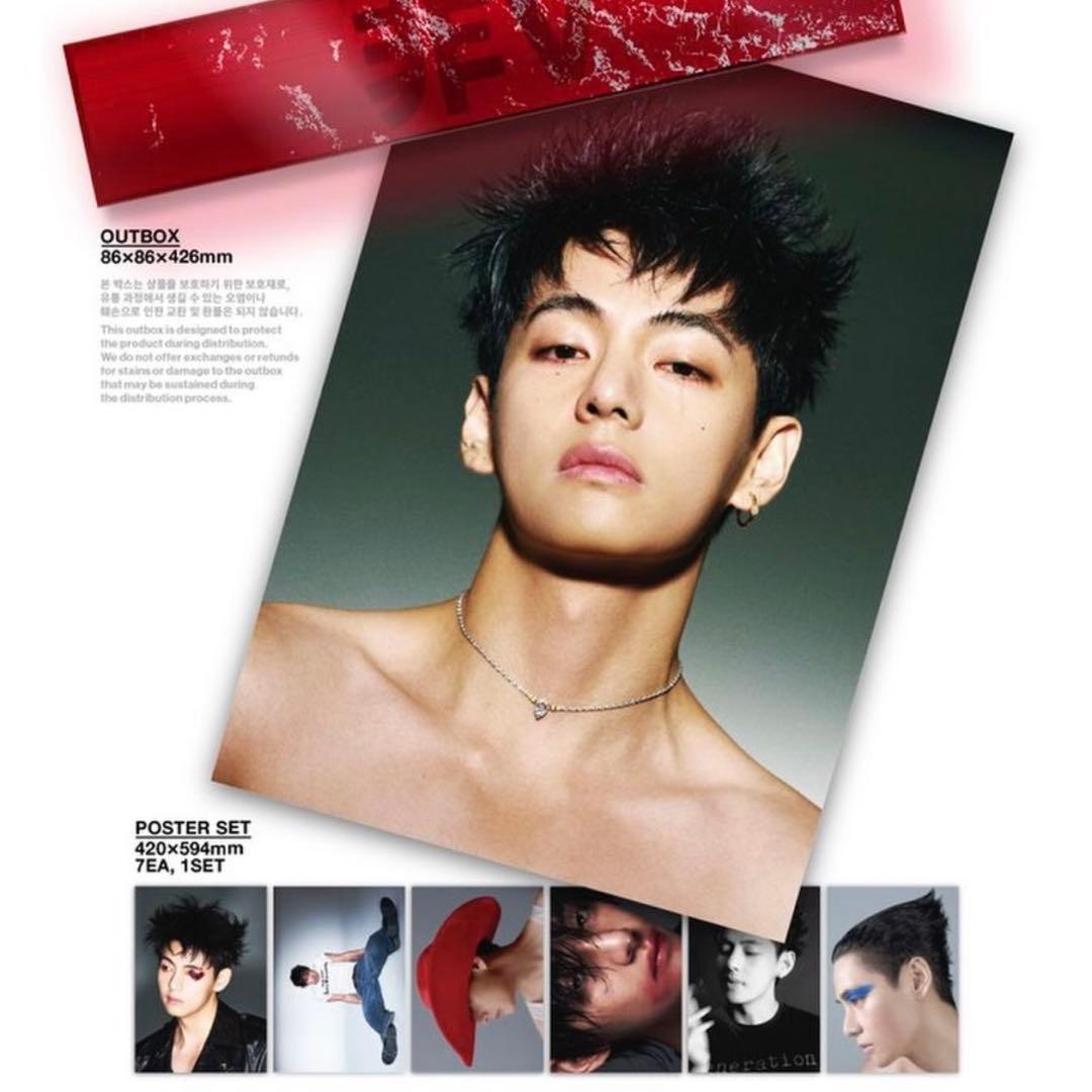 BTS V TYPE 非 購入特典付きPOSTER SET